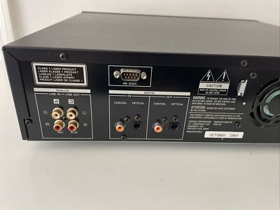 Yamaha CDR-HD1000 HDD/CD Recorder Black | eBay