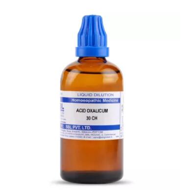 SBL Homeopathy Acid Oxalicum (30 ML / 100 ML) (Select Potency)