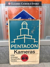 Rare Pentacon Shield V. Der Praktica Factory Dresden ca.31 1/2x47 3/16in -