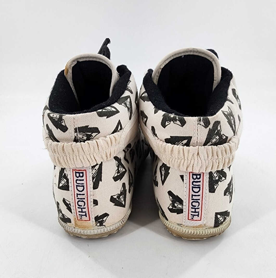 Vtg 1986 Spuds Mackenzie Dog Bud Light Beer Shoes Sneakers