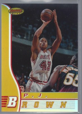 1996-97 Bowmans Best Refractor PJ Brown | eBay