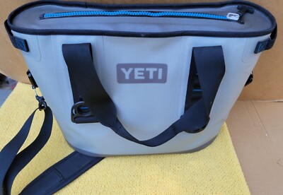 その他 yeti  hopper 20 YETI Hopper 20 Soft Cooler -Fog Gray/Tahoe Blue - Portable