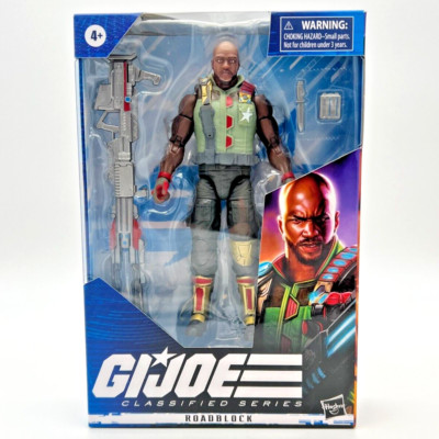 Hasbro G.I. Joe Classified Series Wave 1 ROADBLOCK 01 Action Figure   NEW