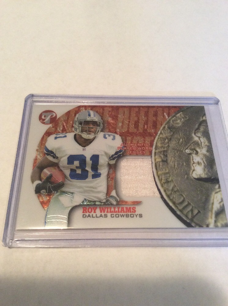 Roy Williams Topps Pristine Nickel Package Jersey #NPRW Nickel Package Jersey