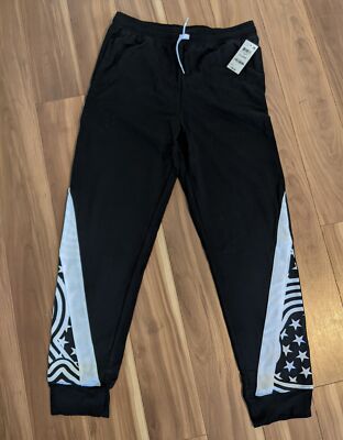 Big Boys Jogger Pants Black Size Medium IDEOLOGY $39.50 -NWT
