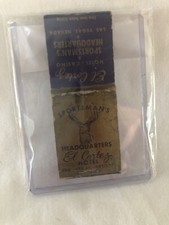 Vintage Las Vegas Matchbook El Cortez Hotel 