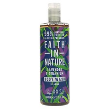 Faith In Nature | Body Wash-Lavender & Geranium | 400ml
