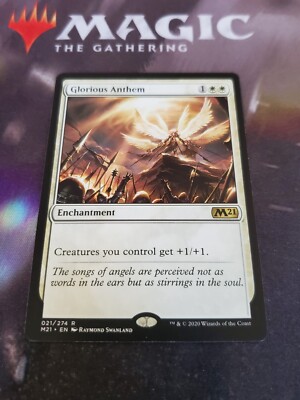 Mtg. Glorious Anthem. Core Set 2021. Nm | eBay