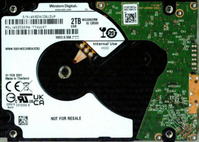 WD20SDRW-11VUUS1   WESTERN DIGITAL USB3 2TB  WXB2  FEB 2021