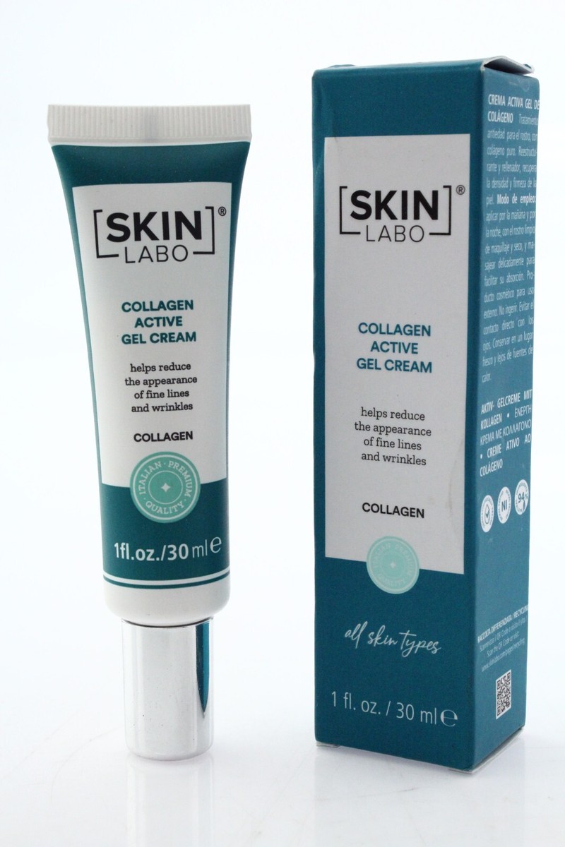 Skin Labo Collagen Active Gel Cream Reduce Wrinkles - 1 OZ