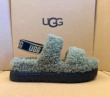 UGG Oh Fluffita Yeah Slide Olive BTOL Women Slipper Size6-10us New in Box