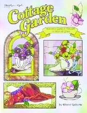 Stained Glass Pattern Book - COTTAGE GARDEN
