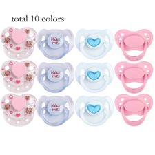 3PC Realistic Baby Magnetic Pacifiers for Reborn Baby Dolls Toy Accessory Supply