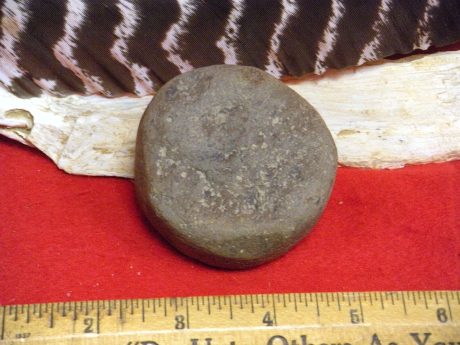 HARDROCK BISCUIT DISCOIDAL LAKE KOSHKONONG WISC. JANESVILLE WISC