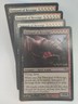 3x MTG Demigod of Revenge Shadowmoor 183/301 Regular Rare + 1 Promo Foil 4 Total