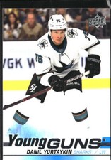 19/20 2019-20 Upper Deck Young Guns #223 Danil Yurtaykin Sharks