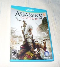 Assassin's Creed III - Nintendo Wii U - PLAYED ONCE - COMPLETE IN BOX