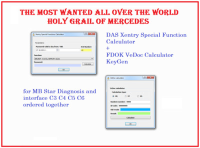 The HOLY GRAIL of Mercedes - FDOK VeDoc + DAS Xentry Special Function Calculator