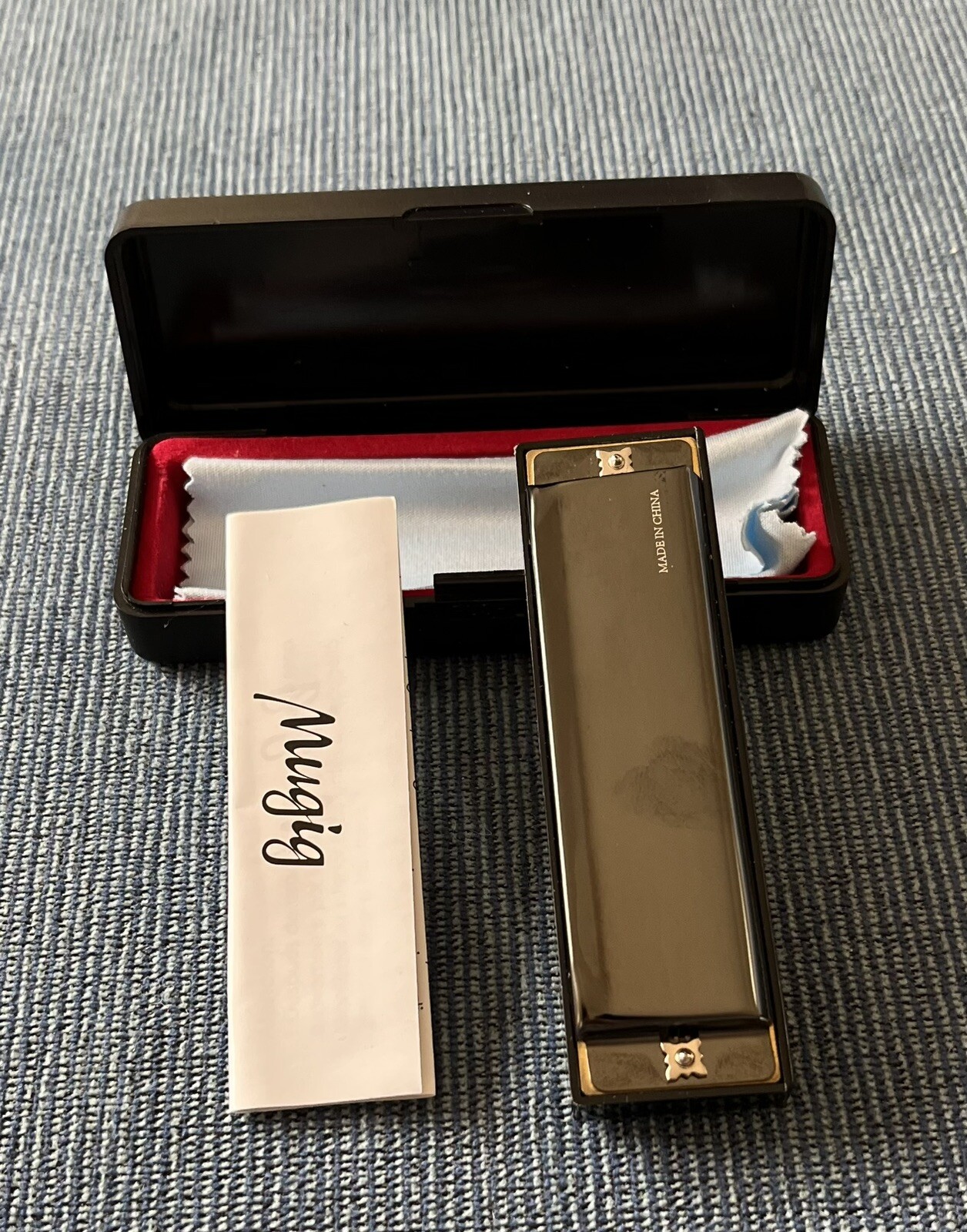 Mugig Diatonic Harmonica Standard 10 Hole With Case Key of C Harmonicas