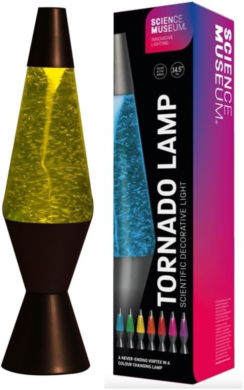 Tornado Table Desk Lamp RGB Colour Changing LED Mood Night Light Random