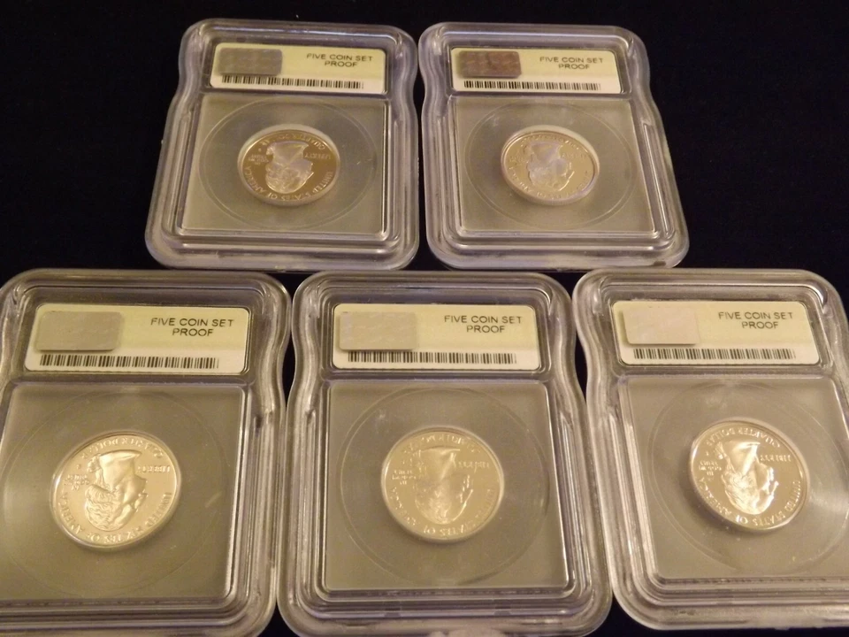 2004 -S Quarter 5 Coin Set ICG Certified Set - Image 2 of 2