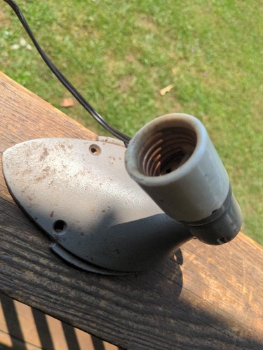 Vintage Swivelier Tear Drop Cast Iron Light Fixture wall mount sconce - Picture 6 of 24