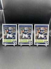 2024 Score Football - Zack Martin - Dallas Cowboys - Base - #75 Lot Of 3 Cards