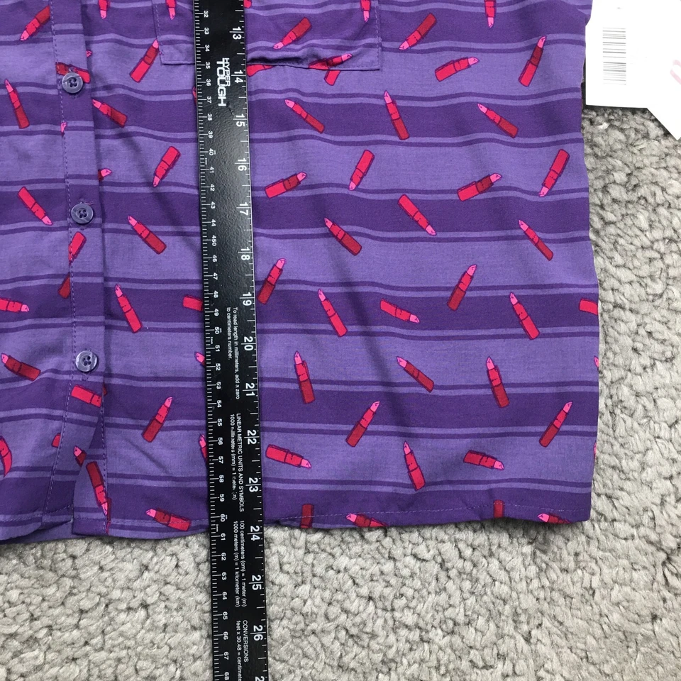 Lote de 4 tops abotonados LulaRoe ediciones básicas LOFT y Old Navy para mujer talla S Foto 3 de 4