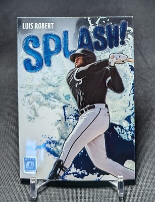 Luis Robert SPLASH! 2022 Donruss Optic Baseball Card #SP-8 Chicago White Sox