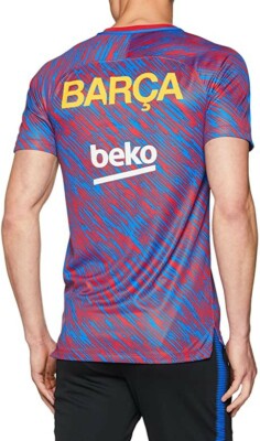Nike FC Barcelona シャツ Nike FC Barcelona 17/18 Home Stadium Training Shirt Sz S New