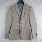 <!--F#f_0-->Oxford Jacket Mens 92R Small Grey Blazer Suit Auden Wool Mohair NEW 8714<!--F/-->