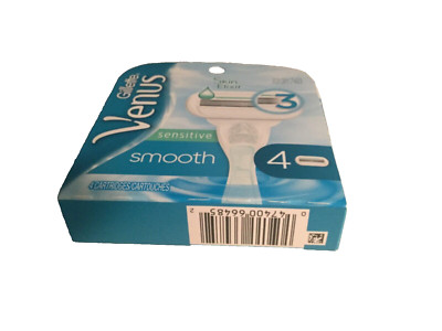GILLETTE VENUS Skin Elixir 4-PACK *SENSITIVE SMOOTH* 