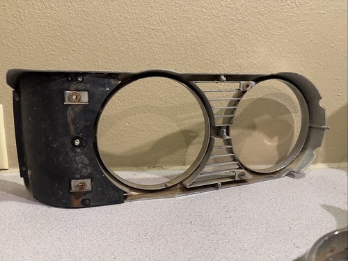 1969 Ford Galaxie 500 Left Driver OEM Chrome Headlight Bezel Trim - Picture 11 of 11