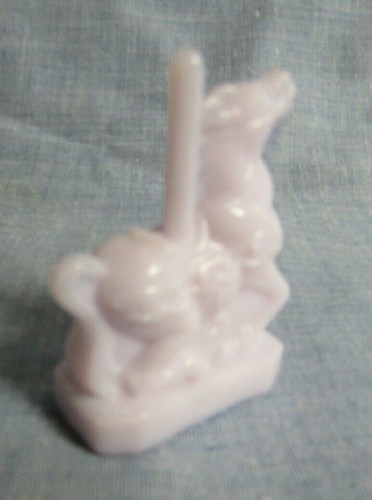 BOYD GLASS LITTLE JOE CAROUSEL HORSE FIGURINE (TOUCH OF PINK) - Picture 2 of 5