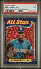 2024 Topps Series 2 - 1989 Topps Baseball All-Stars Ken Griffey Jr #89ASB-16 /75