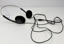 Sony MDR-004 Vintage Lightweight Wired Headphones Foam Pads Portable Black