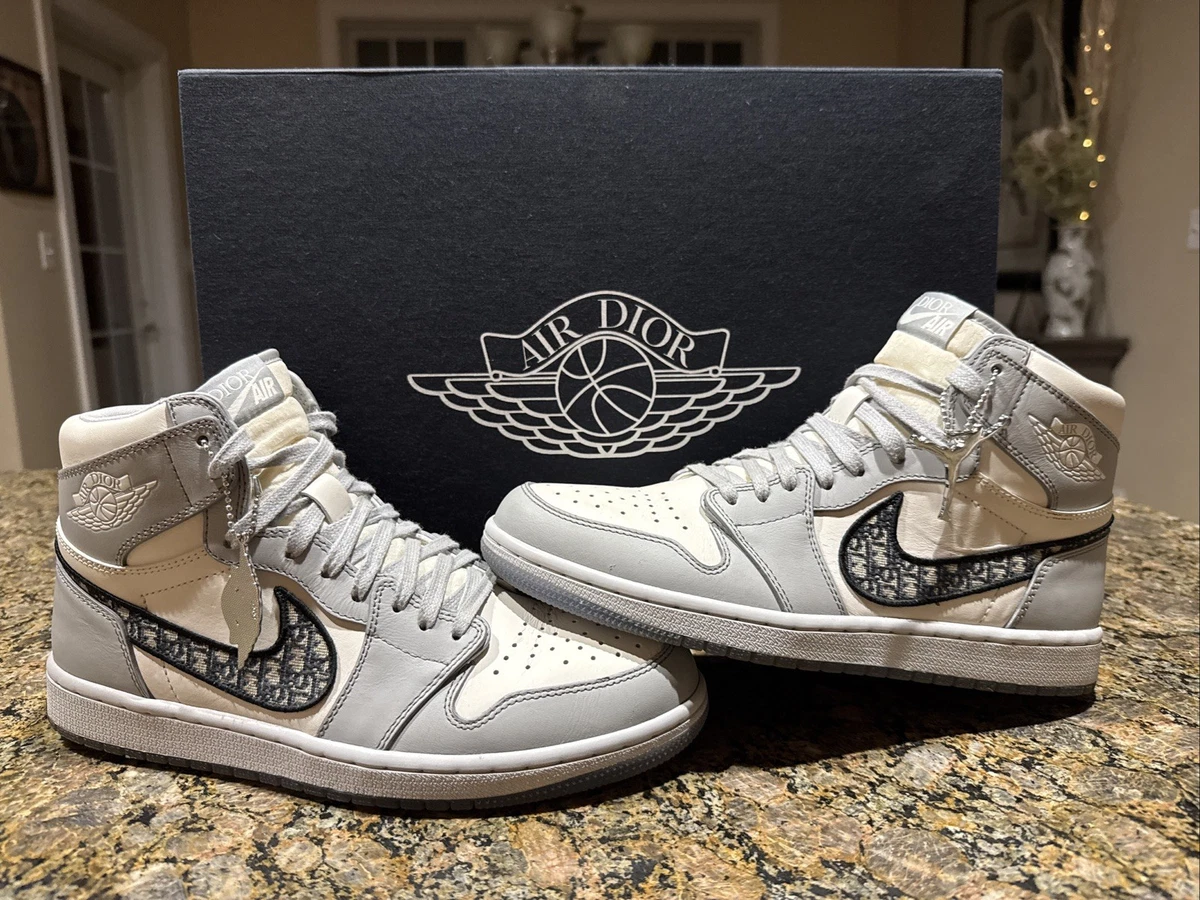 Las mejores ofertas en Jordan 1 x Dior High Gray | eBay