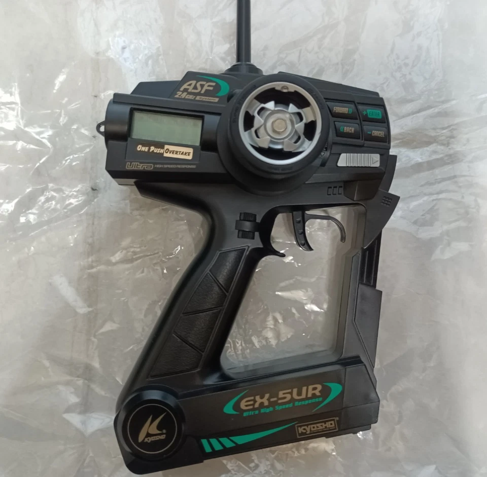 Kyosho EX-5UR Transmitter  Mini-Z ASF 2.4GHz For Mini-Z /dNaNo w/Manual MINT - Image 2 of 4
