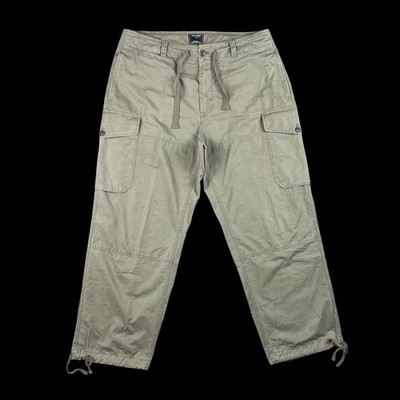 Todd Snyder Cargo Pants Men's XL (38x30) Army Surplus Green Gray Italian Utility