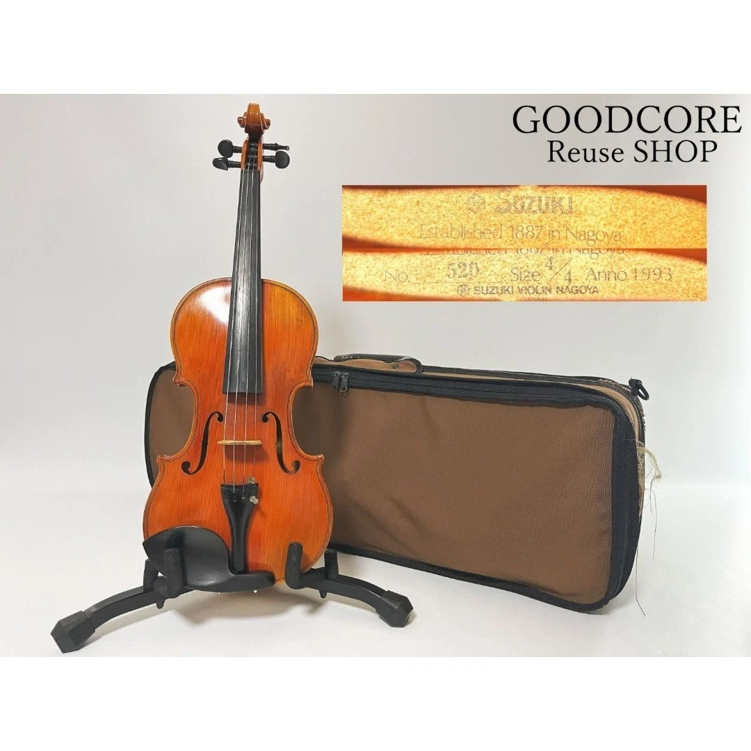 SUZUKI スズキ バイオリン No.200 4/4 Anno1998 Suzuki 4/4 Size