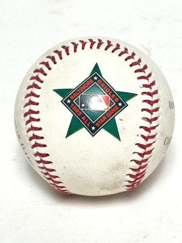 July 13, 1993 All-Star Game FanFest Souvenir Baseball Baltimore Orioles Used