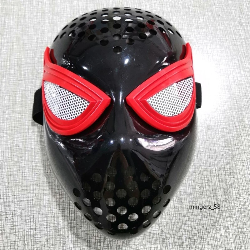 Spider-Man Face Shell With air Holes Mask Cosplay Costume Christmas Present Toy - Image 3 of 4