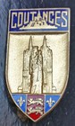 Broche religieuse émaillée "Diocèse de Coutances" Mont Saint Michel - Normandie