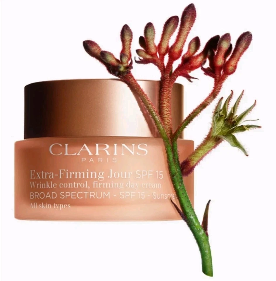 Clarins Extra-Firming Jour SPF 15 Wrinkle Control Day Cream 1.7 oz All Skin Type - Image 2 of 4