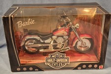 1999 Harley Davidson Barbie Fat Boy Motorcycle NRFB 29132 MATTEL