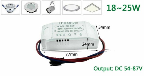 LED driver 1W~36W transformer 300mA power supply 220V to DC 12V ceiling light - Picture 17 of 18