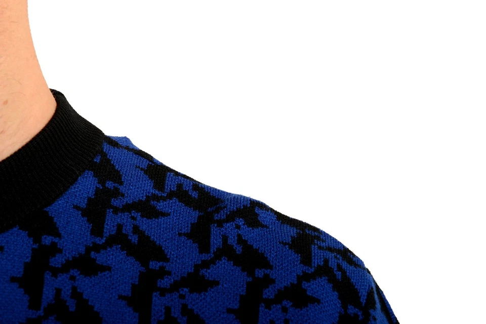 Scuderia Ferrari Men's Cavallino Pixelated 100% Wool Pullover Sweater US M IT 50 - Image 4 of 4