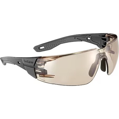 Bolle Safety Ruspsn30u Rush+, Safety Glasses, Anti-Fog & Anti-Scratch, Copper