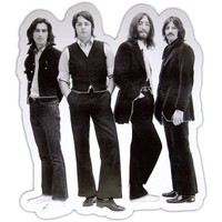 The Beatles Weiß Album Iconic Image Embossed KüHlschrankmagnet One Size