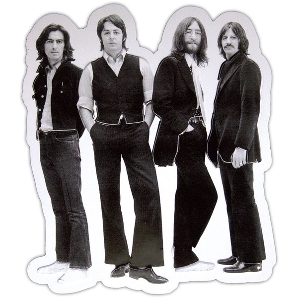 The Beatles Weiß Album Iconic Image Embossed KüHlschrankmagnet One Size-image